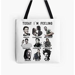 Ben Barnes Funny Feelings  All Over Print Tote Bag