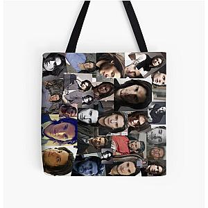 Lateral Ben Barnes Photo Collage All Over Print Tote Bag