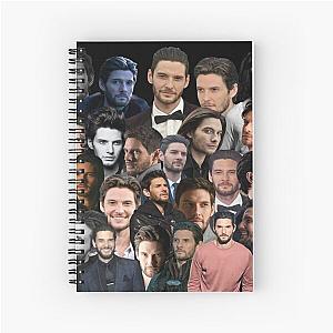 ben barnes photo collage  Spiral Notebook