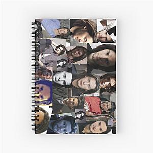 Lateral Ben Barnes Photo Collage Spiral Notebook