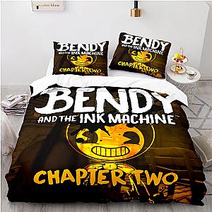 Bendy and The Ink Machine Cute Bedding Set Queen King Size