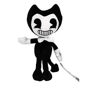 30cm Black Bendy Toy Bendy and the Ink Machine Plush