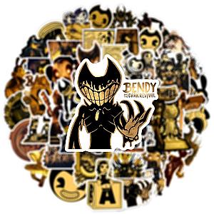 Bendy and the Ink Machinet 10/50Pcs Stickers