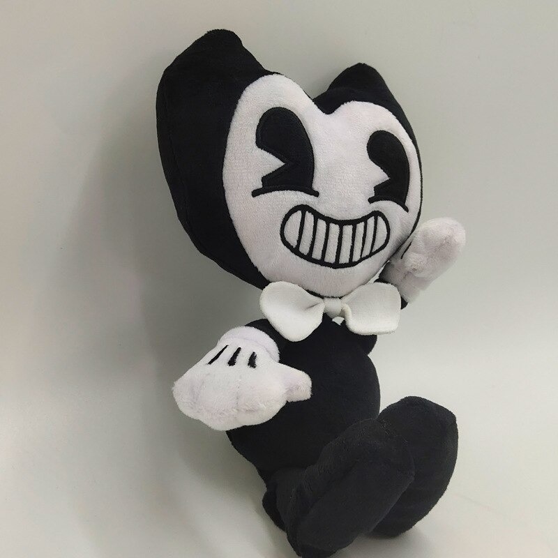 23-30Cm Black Bendy Sitting Doll Bendy and The Ink Machine Games Plush ...