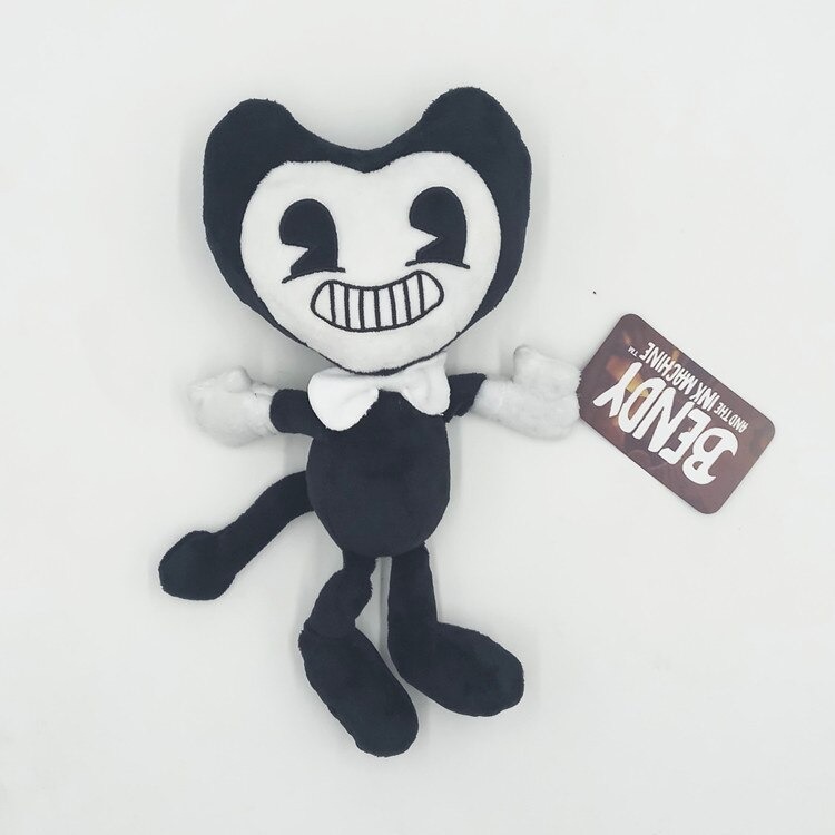 23-30Cm Black Bendy Doll Bendy and The Ink Machine Games Plush | Bendy ...