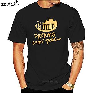 Bendy Head Dream Come True Bendy and The Ink Machine Black T-shirts