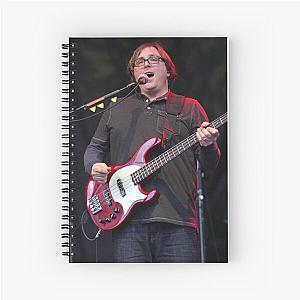 Robert Sledge - Ben Folds Five - Photograph Spiral Notebook