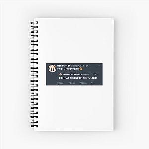 Ben Platt Tweet Spiral Notebook