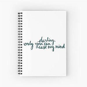 Darling Only You Can Ease my Mind - Ben Platt - Ease My Mind (turquoise)  Spiral Notebook