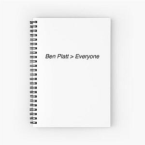 Ben Platt > Everyone Spiral Notebook