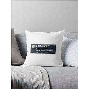 Ben Platt Tweet Throw Pillow