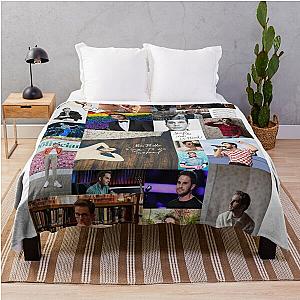 Ben Platt collage Throw Blanket