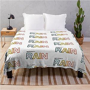 RAIN - Ben Platt Throw Blanket