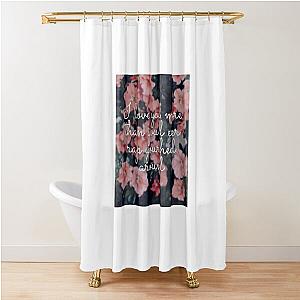 In case you don't live forever - Ben Platt Shower Curtain