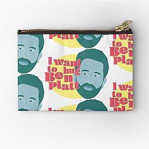 I want to hug Ben Platt Zipper Pouch