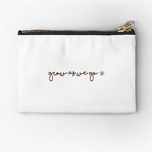 Ben Platt Quote Grow As We Go Zipper Pouch