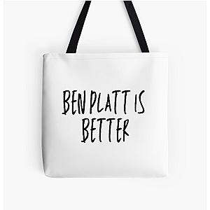 Ben Platt is Better All Over Print Tote Bag