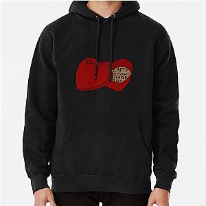 Empty Heart Shaped Box -Benson Boone (red version) Pullover Hoodie