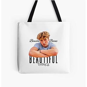 Benson Boone Beautiful Things All Over Print Tote Bag