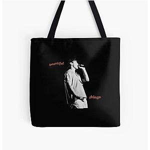 Benson Boone Beautiful Things 90s All Over Print Tote Bag