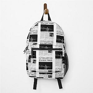 Benson Boone Newspaper Backpack