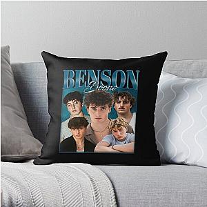 Benson Boone Throw Pillow