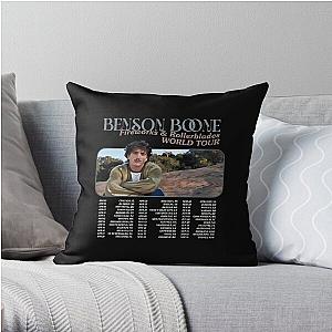 Benson Boone Throw Pillow