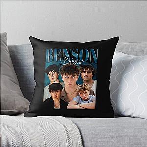 Benson Boone Throw Pillow