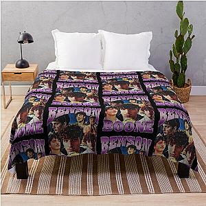 Retro Benson Boone Throw Blanket