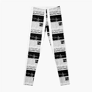 Benson Boone Newspaper Leggings