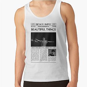 Benson Boone Newspaper Tank Top