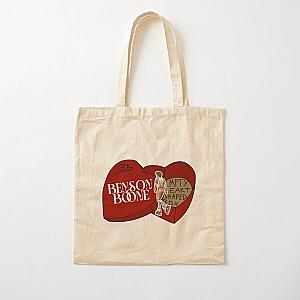 Empty Heart Shaped Box -Benson Boone (Red Version) Cotton Tote Bag