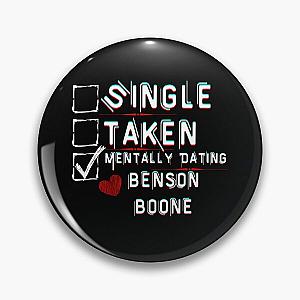 Mentally Dating Benson Boone Pin