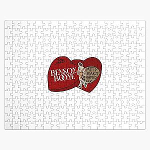 Empty Heart Shaped Box -Benson Boone (Red Version) Jigsaw Puzzle