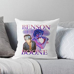 Benson Boone a Benson Boone a Benson Boone Throw Pillow