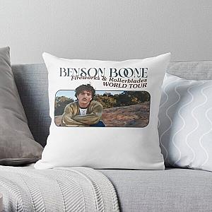 Benson Boone Fireworks And Rollerblades World Tour 2024 Throw Pillow