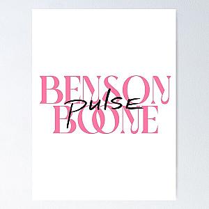 benson boone BB Logo Poster