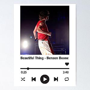 Beautiful Things - Benson Boone Poster