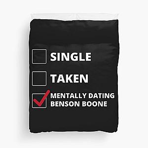 Mentally Dating Benson Boone Duvet Cover