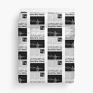 Benson Boone Newspaper Duvet Cover