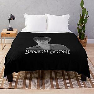 Benson Boone a Benson Boone a Benson Boone Throw Blanket