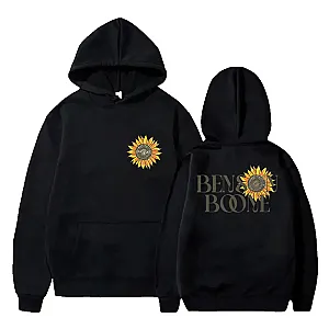 Benson Boone Sunflower Fireworks and Rollerblades Tour Hoodie