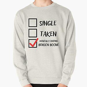 Mentally Dating Benson Boone Essential  Pullover Sweatshirt