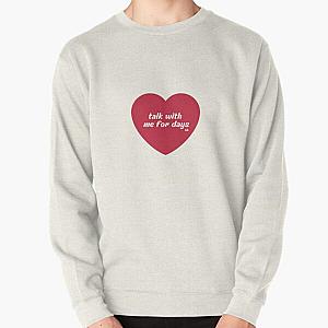 Benson Boone - coffee cake - talk with me for days Pullover Sweatshirt