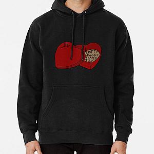 Empty Heart Shaped Box -Benson Boone (red version) Pullover Hoodie