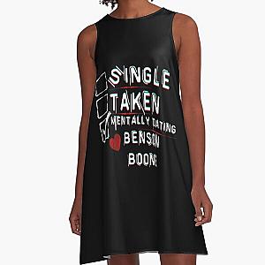 Mentally Dating Benson Boone A-Line Dress