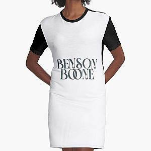 Benson Boone Music Graphic T-Shirt Dress