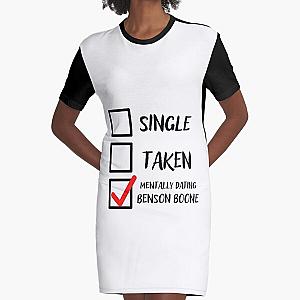 Mentally Dating Benson Boone Essential  Graphic T-Shirt Dress