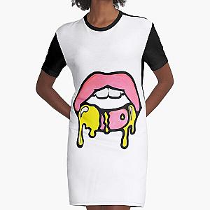 Sugar Sweet - Benson Boone Graphic T-Shirt Dress