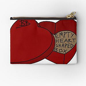 Empty Heart Shaped Box -Benson Boone (red version) Zipper Pouch